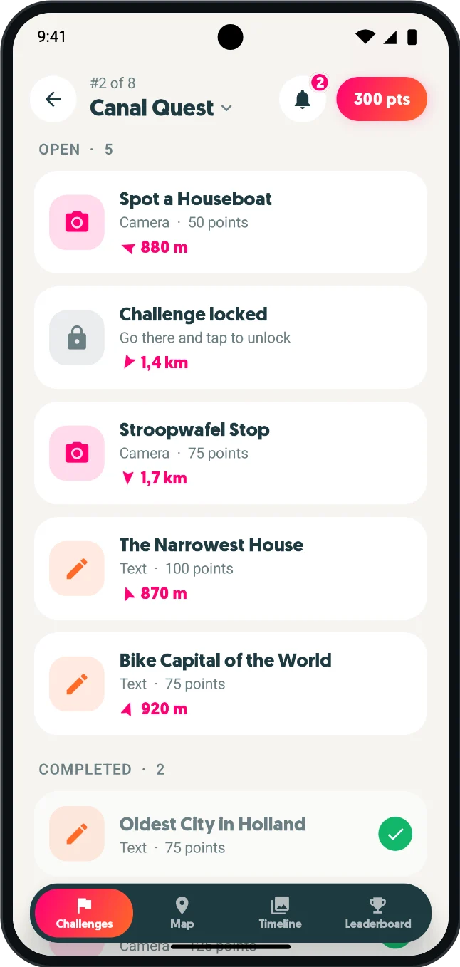 HuntHopper interface mockup