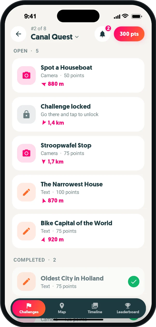 HuntHopper interface mockup