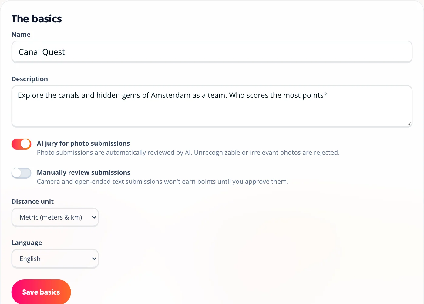 AI Jury dashboard