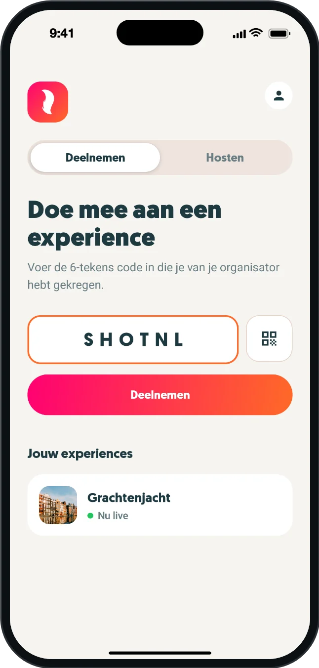 Nodig spelers uit